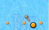 Jogo um jogo de h�quei contra o computador e tenta fazer o m�ximo de pontos poss�vel