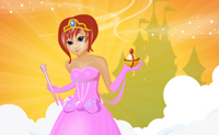 Kleed prinses Elliana leuk aan voor haar aankomende gala feest.