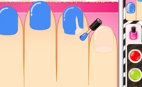 Probeer binnen de tijd zoveel mogelijk mensen te helpen door hun nagels een kleurtje te geven. Vergeet niet de nagels te drogen.