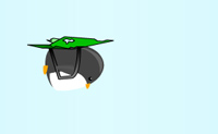 Op Antarctica woont een keizerpingu�n die graag zou willen leren vliegen. Help hem om zijn doel te bereiken! Hoe vaker je springt, hoe meer geld je krijgt waarmee je spullen kan kopen om nog verder te kunnen komen.