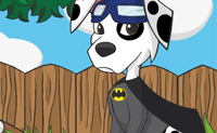 Hallo, ik ben Lea! Als je me al kent, weet je dat honden mijn lievelingsdieren zijn. Ik heb zelf een hond, die Sasha heet. Samen met haar zing ik liedjes, en ik trek haar soms poppenkleertjes aan. Zo kwam ik op het idee om dit leuke honden-aankleedspel voor meisjes te maken. Hierin kan je je lievelingshond uitkiezen, die je je eigen kleur geeft. Daarna kies je uit alle kleren en accessoires die ik heb verzameld.
Ik vind het erg leuk om mijn hond Sasha als een superheld aan te kleden. Er zijn nog veel meer leuke kleren voor je hond, en ik weet zeker dat jij net zoveel plezier zult beleven aan dit gratis meisjesspelletje als ik! Nadat je je hond hebt aangekleed, kies je een leuke achtergrond en kan je alles printen en aan je vriendinnen laten zien!