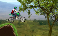 Leva a tua moto de trial por todas as colinas e obst�culos.