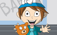 Ol�, sou a Lilou! Adoro beb�s e � por isso que adoro tomar conta deles. Talvez tu tamb�m? Eu adoro tanto beb�s que queria encontrar um jogo que me deixa divertir com eles as vezes que quiser. Tal como eu, com este jogo de beb�s podes divertir-te vestindo o beb� � tua escolha. Desde o in�cio deste jogo para raparigas, podes criar a face do teu beb� adicionando os olhos e a boca e escolhendo a cor da sua pele.