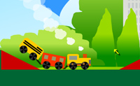 In dit spel is het de bedoeling dat je het treintje de tunnel in laat rijden. Dit doe je door de voorwerpen op zo'n manier te verplaatsen dat de trein door kan rijden. Succes!