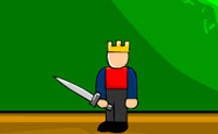 Het doel van dit spel is dat je je kasteel met goud vult, voordat je tegenstander dit zelf doet. Pas op voor de vallende zakken met goud en beroof de wagens om hun goud te plunderen!