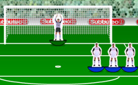1. Kies je favoriete team uit. 2. Richt op het doel en klik op 'power'. 3. Bepaal de snelheid van je schot. 4. Bepaal de hoek van je schot en daarna wordt er automatisch geschoten! Hoe meer doelpunten je maakt, hoe beter het is...