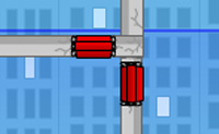 In dit spel is het de bedoeling dat je de geraamtes van deze gebouwen laat instorten tot onder de blauwe streep. Dit doe je door er dynamiet in te plaatsen en te laten ontploffen door op 'boom' te klikken.