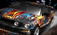 Tens tr�s minutos para acabar uma pista. Quanto menos tempo usares mais pontos ganhas. Cada vez que ultrapassas um opositor, ganhas 100 pontos de b�nus. O total da melhor pontua��o das tr�s pistas � a tua pontua��o final.