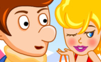 Este � um verdadeiro jogo de amor. Ama-lo ou n�o? Ela gosta de ti ou n�o? Vais descobrir neste jogo! O rapaz e a rapariga est�o a jogar um contra o outro. Eles atiram um cora��o ao outro, que pode atirar um sapato ou uma lata de Coca-Cola de volta. Tens de atirar um monte de cora��es para convencer o outro de que o teu amor � verdadeiro! Descobre se o teu amor � real...  Podes jogar este jogo com um ou dois jogadores.