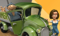 Neste jogo de quinteiro podes fornecer os teus produtos � aldeia inteira. Vai buscar os produtos � quinta, e entrega-os na aldeia.