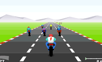 Dit is een leuk racespel waarin je binnen de tijd bij de checkpoints moet zijn. Race snel anders haal je het niet!