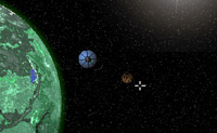 Pilota a tua nave espacial atrav�s do universo e destr�i todos os aster�ides e minas espaciais.