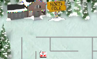 De Kerstman wil absoluut zijn kerstcadeaus op tijd bezorgen, maar dit lijkt nog een lastige klus te worden want alles is ondergesneeuwd tijdens een sneeuwstorm. Help hem om de weg te vinden door het doolhof, en doe dit voorzichtig want anders komt hij vast te zitten. In de bonusronde kan je cadeaus verzamelen die her en der verspreid liggen, om extra punten te verzamelen!