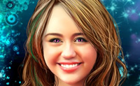 Miley Cyrus tornou-se famosa como actriz principal das s�ries Hannah Montana. Ela desempenha o papel de Miley Stewart, uma estudante normal vivendo uma vida dupla: � noite � a famosa estrela pop Hannah Montana. Neste jogo podes tornar esta bela actriz ainda mais bonita com a ajuda de maquilhagem e roupas. Podes tamb�m mudar a cor do seu cabelo, tal como a imagem de fundo. Faz dela uma bela imagem!