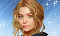 Olha par os grandes expressivos olhos desta actriz. O seu nome � Ashley Olsen. Ela nasceu na Calif�rnia e � g�mea. O nome da sua irm� g�mea � Mary-Kate. Com a idade de nove meses, ela e a sua irm� come�aram a aparecer na popular s�rie de televis�o Full House. Foi o in�cio de uma carreira como actriz. Ela e a sua irm� tamb�m actuaram em muitos filmes de sucesso. H� mesmo uma boneca da Mattel com o nome da Ashley. Ela tamb�m tem uma estrela no passeio da fama em Hollywood. Torna esta grande actriz mais bela neste jogo. Pode mud�-la da maneira que quiseres. Podes mudar o seu penteado e cor de cabelo, as roupas e a cor das suas roupas. Podes mesmo escolher a cor dos seus olhos e da pele, a cor do seu batom e a cor da sua sombra dos olhos. Depois de teres feito estas mudan�as, podes tamb�m escolher um fundo. Diverte-te com a Ashley!