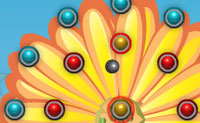 Probeer om alle rode ballen te raken om zo de levels te voltooien. Per level heb je 10 pogingen. De groene ballen zijn een powerup waard. Succes!