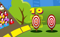 Tenta atingir todos os alvos dentro do tempo dado neste jogo Ol�mpico.