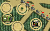 Este � um jogo de guerra que desafia os teus instintos de estrat�gia. Os alien�genas aterraram e est�o prestes a destruir a colheita do agricultor. Evita que cheguem ao celeiro fazendo um labirinto de c�rculos antes do in�cio do jogo e depois larga todo o teu equipamento militar neles.