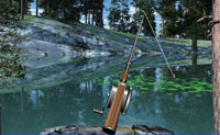Um tranquilizante jogo no qual te encontra no local de pesca perfeito num lago e come�as a pescar os mais coloridos peixes.