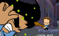 Um agrad�vel jogo de per�cia no qual tens de completar todo o tipo de tarefas com Bomtoons, um insuspeito super-her�i. No primeiro n�vel tens de bater um pequeno tirano em tr�s rondas. Diverte-te a descobrir a pr�xima tarefa de Bomtoons.