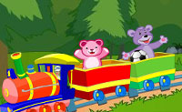 Monta o comboio brinquedo, incluindo os carris e os brinquedos dentro dele, antes que o tempo esgote. Diverte-te!