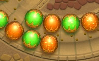Klik op de ballen om ze van baan te laten veranderen. Maak combinaties van drie of meer van dezelfde kleur om ze te laten verdwijnen. Veel plezier!