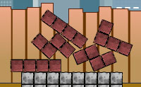 Er komen 100 blokken van de lopende band, waarmee je een zo hoog mogelijke toren moet bouwen. Het lijkt makkelijker dan je denkt. Veel plezier!