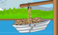 Breng de kleine bootjes zo snel je kunt in evenwicht door er dozen uit de grote boot in te leggen. Let goed op de getallen op de dozen, want die zijn nodig voor een snelle oplossing. Veel plezier!