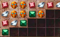 Erforsche in Jewel Quest Deluxe die alten Ruinen der Maya-Zivilisation. Die Rätsel umfassen merkwürdige Wendungen, verfluchte Schätze und verborgene Kunstwerke. Bereite dich auf ein Abenteuer vor!