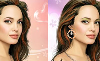 Neste jogo, h� 3 n�veis. Em cada n�vel podes ver duas imagens parecidas de uma famosa estrela. Tens de descobrir as diferen�as entre as duas imagens para passares ao n�vel seguinte. Se n�o as descobrires a tempo, tens de recome�ar. Neste jogo podes encontrar imagens de Brad Pitt, Jennifer Aniston e Angelina Jolie.