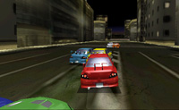 Corre o trilho pela cidade o mais r�pido que consigas. Tenta n�o bater com o carro enquanto estiveres nele!