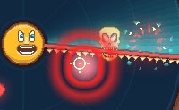 In dit verslavende spelletje ben jij een rode smiley die Squarreo's beschermt door ze te verzamelen. Dit zijn vierkante, blauwe smileys. In het midden van het veld zweeft Glombo, een gele, gemene smiley die met zijn dodelijke straal alle Squarreo's wil vernietigen, en jou erbij. Verzamel hartjes (extra leven), stopborden (om de straal tijdelijk stop te zetten) en groene pijltjes (om de straal van richting te veranderen). Kijk uit voor de doodshoofden, want wanneer je daar drie keer mee in aanraking komt, is voor jou het spel voorbij!