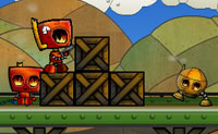 Bevrijd alle robots uit hun gevangenschap! Verzamel upgrades voor je robots en koop powerups in de winkel. Hoe meer bonussen je verzamelt, hoe gezonder en sterker je wordt!