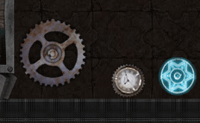 Mechanism 2 is een leuk spel waarin je met een stanleymes precies op het juiste punt moet snijden. Zo vallen de radertjes en de klokjes naar beneden en komen ze terecht bij het blauwe, lichtgevende wieltje en ga je door naar het volgende level. Je kunt kiezen tussen een makkelijke en een moeilijke spelmodus. Beide hebben in totaal 27 leuke levels die iedere keer weer een nieuwe techniek vereisen. Je kunt zelfs je eigen level bouwen in de Level Editor!