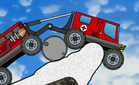 Je bent een reddingswerker die een gewonde man naar het ziekenhuis moet brengen. Dit is niet makkelijk, want je moet er een besneeuwde bergkam voor over. Gaat dit je lukken in dit vijf levels tellende spel? Succes!