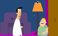 Johnny, porque est�s atrasado? O her�i deste jogo tem usualmente de responder a esta pergunta v�rias vezes por dia. De alguma forma ele nunca consegue chegar a tempo, quer seja ao seu emprego, uma sa�da com uma namorada ou uma consulta no m�dico. Joga este jogo para veres o que h� de errado todos os dias, desde o momento em que o Johnny sai da cama, e quem sabe se o consegues ajudar a come�ar o dia de forma mais r�pida e eficiente! Faz as tarefas pela ordem correcta -  vais ver que n�o � assim t�o f�cil! Diverte-te a jogar este jogo de procura e descobre!