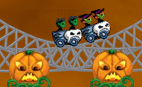 Jij bent de bestuurder van een spooktrein! Jij en je passagiers rijden door de engste gebieden, en hoe spannender ze het vinden, hoe beter het is! Voor ieder stunt verdien je een beloning, die weer extra punten waard is. Wel is het belangrijk dat jullie veilig op je bestemming aankomen.