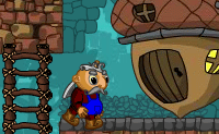 Dit is een grappig spel waarin je een houthakkertje helpt om de eikels te verzamelen die hij nodig heeft om het huisje te bereiken. Hij moet soms blokken verplaatsen om ergens bovenop te kunnen springen. Kijk uit voor de scherpe, rechtopstaande pinnen!