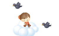 Jij zit op een wolk en hebt als doel om regen te maken. Waarom? Omdat je van de zwarte kraaien witte duiven wilt maken. Klik om een regenbui naar beneden te laten komen en zorg dat je wolk de vogels niet raakt!