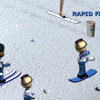 Sneeuwgevecht op de ski's Spelletjes
