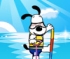 Hund p� vandski