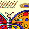 Butterfly Coloring Games