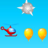 Elicottero e palloncini
