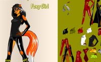 Foxy Girl dress Up