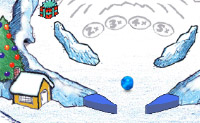 Snø Pinball-Bane