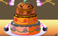 Bak en Halloween Kake