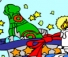 Lámina para colorear Año Nuevo