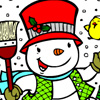 Winter Coloring 3 Games