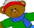 Lámina para colorear de Invierno 6