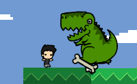 Me and my dinosaur